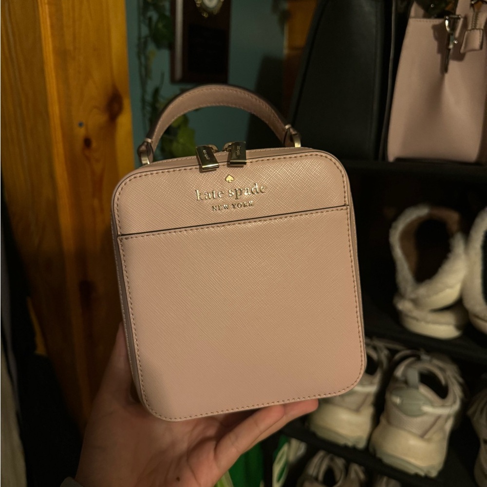 Kate Spade Pink Mini Bag with Structured Design